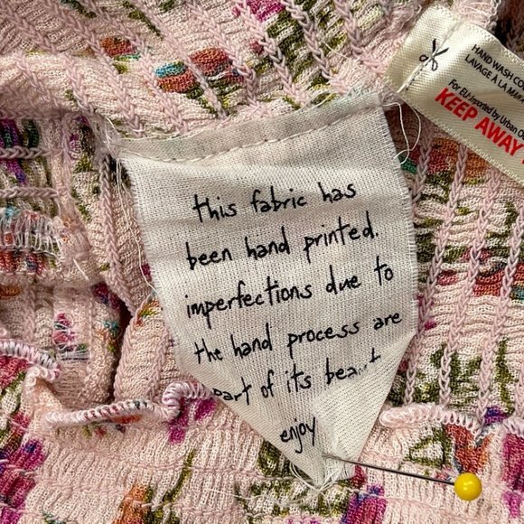 Free People Maia Convertible Bandeau Top Women S NWT Stretch Floral Crop - Picture 10 of 12